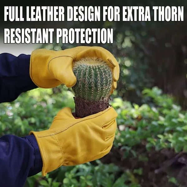 Leather Work Gloves