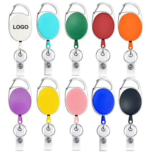 Retractable ID Card Badge Holder