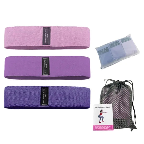 Yoga Resistance Band Set For Glute Training