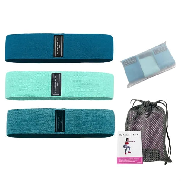 Yoga Resistance Band Set For Glute Training