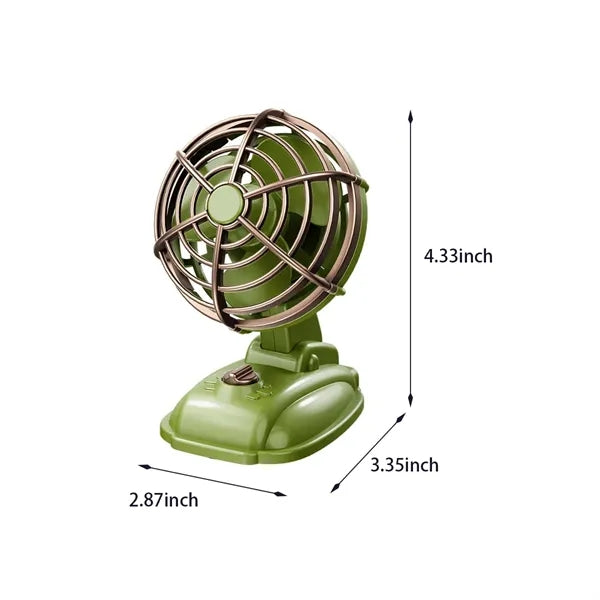 Multifunctional travel home quiet cooling mini desk fan