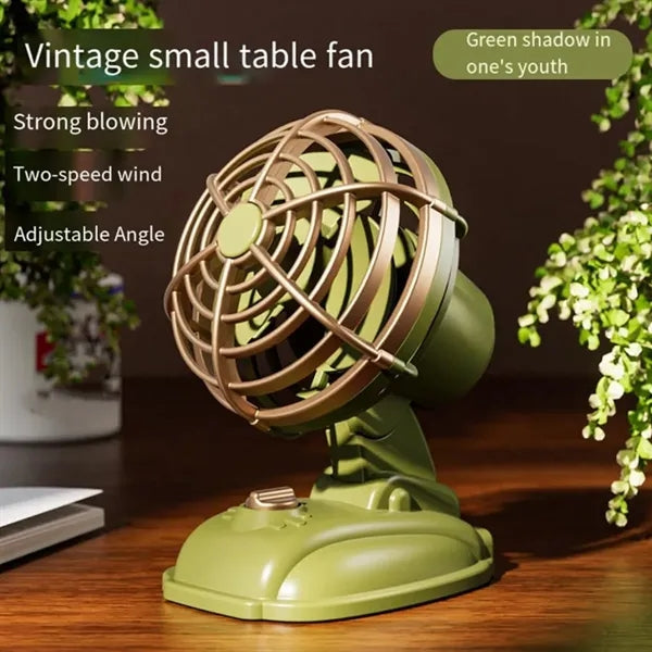 Multifunctional travel home quiet cooling mini desk fan