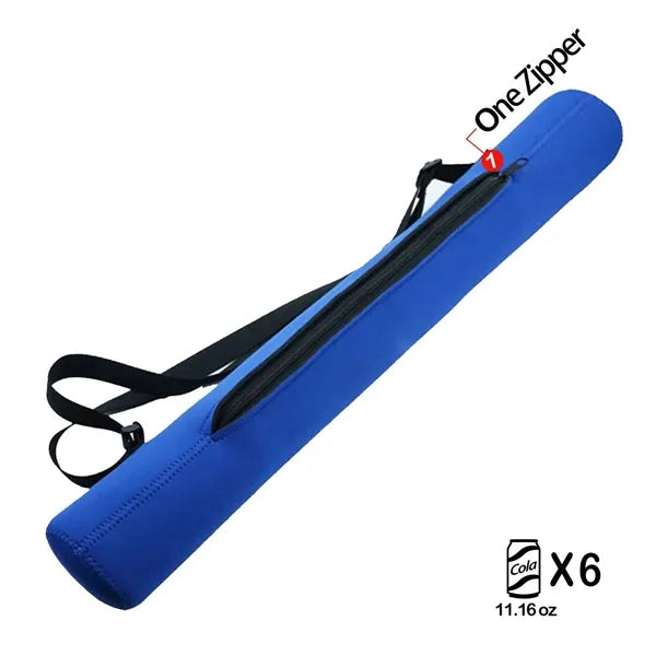 Six Can Neoprene Tube Cooler