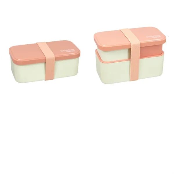 Sectioned Bento Container with Tie-Down Band