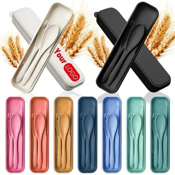 Sustainable Wheat Fiber Dishware Trio