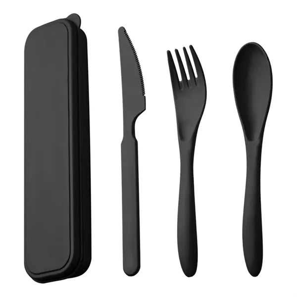 Sustainable Wheat Fiber Dishware Trio