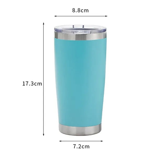 20oz Travel Tumbler Insulated Coffee Mug With Lid