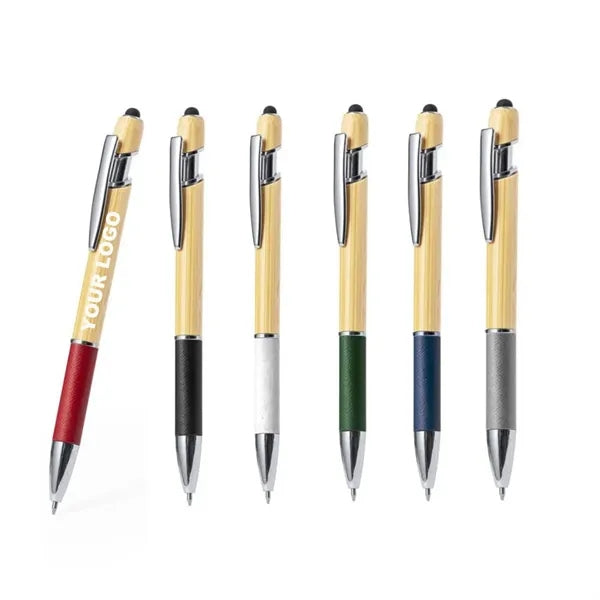 Bamboo Stylus Touch Ball Pen