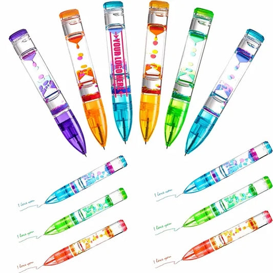 Creative color oil spill pen dripping decompression children
