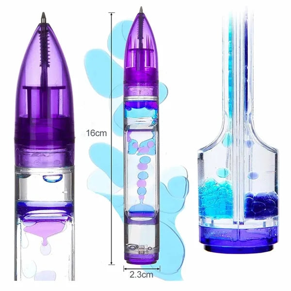 Creative color oil spill pen dripping decompression children