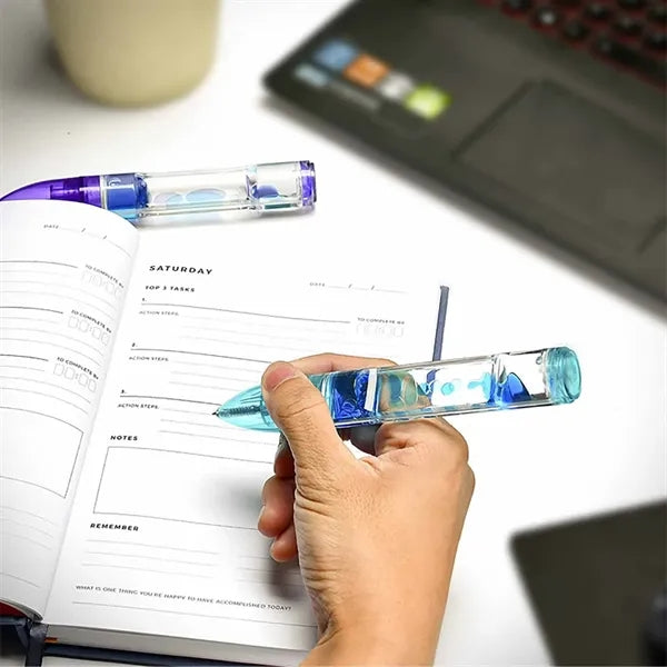 Creative color oil spill pen dripping decompression children
