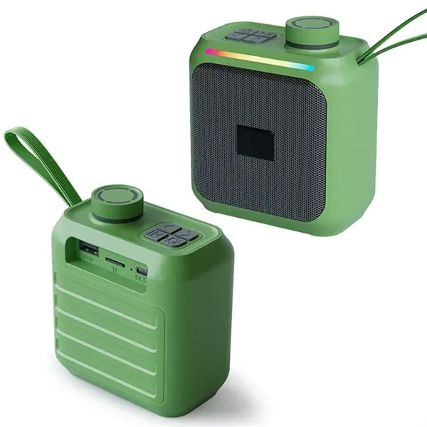 Outdoor Speakers with Handle, Supports TF Card