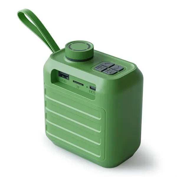 Outdoor Speakers with Handle, Supports TF Card
