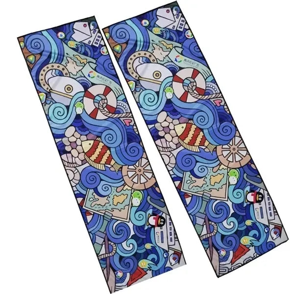 12"X36" Custom Full Color Ployester Cooling Towel