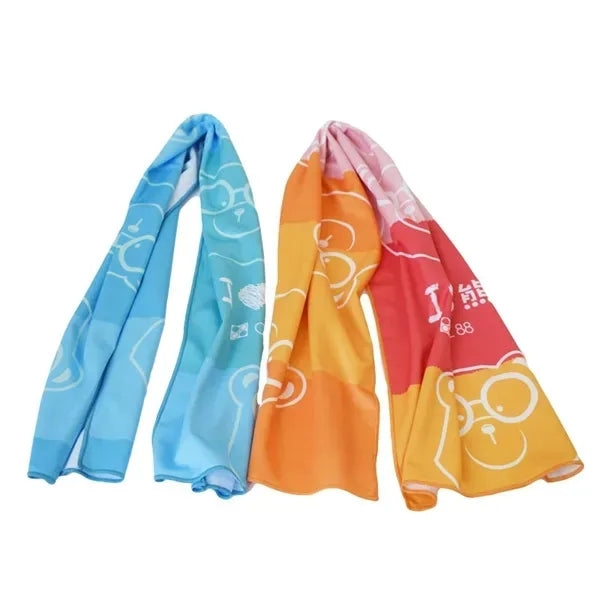 12"X36" Custom Full Color Ployester Cooling Towel