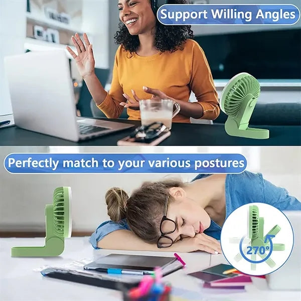 Clip type electric fan