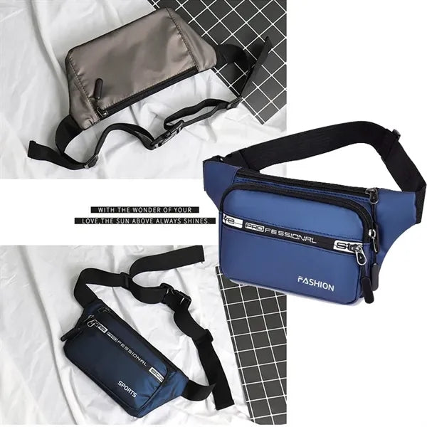 Large Men's Women's Waist Bag