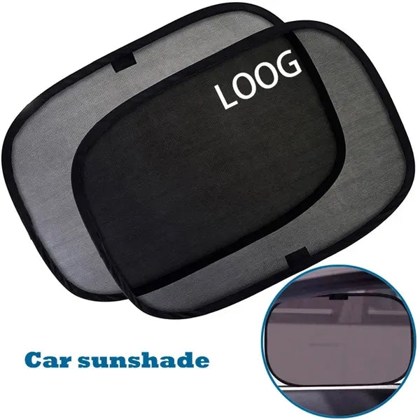 Two Pack Car Side Window Mesh Sunshade