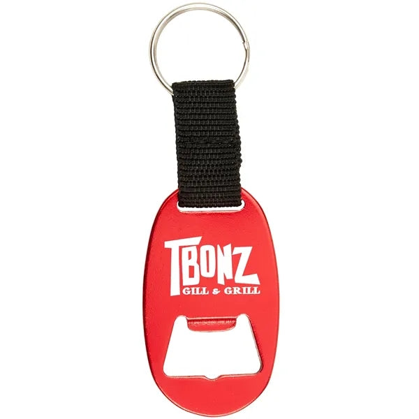 Oval Aluminum Bottle Opener