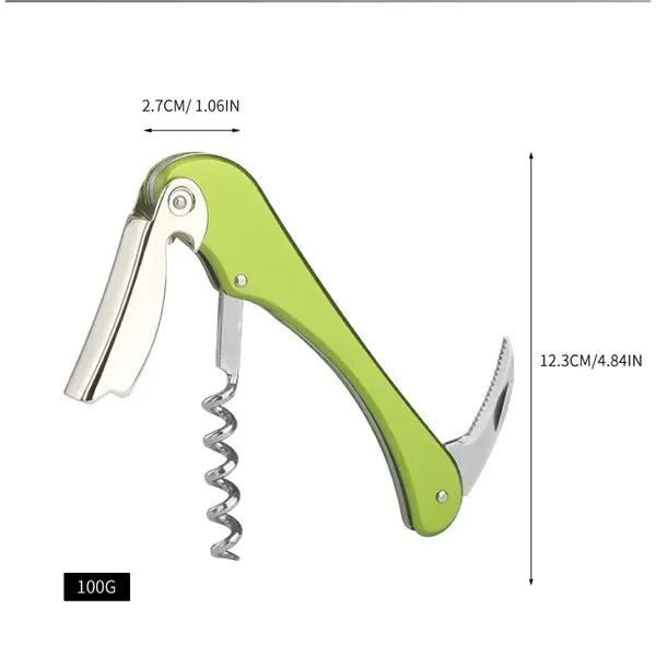 Stainless Steel Seahorse Corkscrew