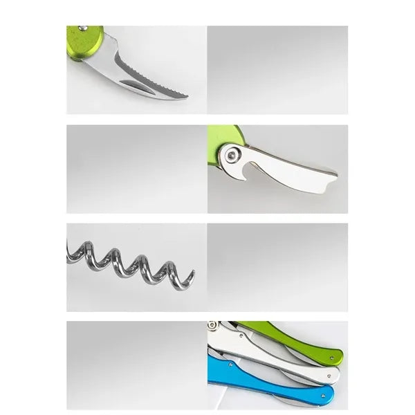 Stainless Steel Seahorse Corkscrew
