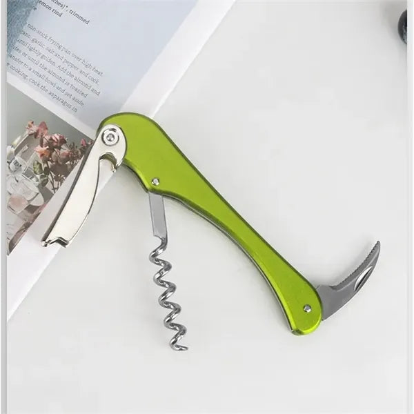 Stainless Steel Seahorse Corkscrew