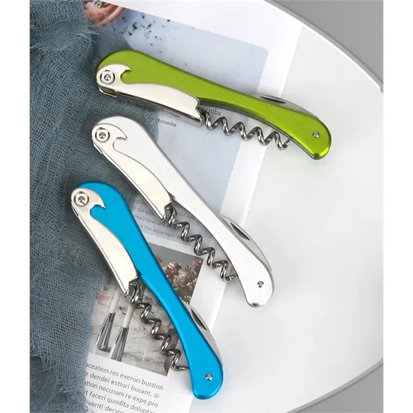 Stainless Steel Seahorse Corkscrew