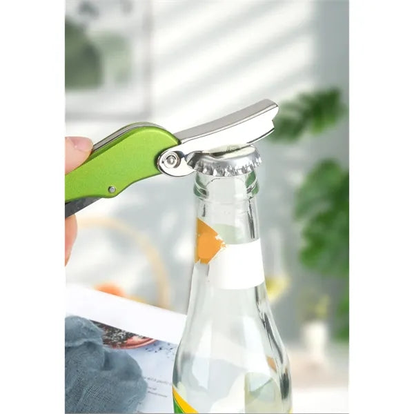 Stainless Steel Seahorse Corkscrew