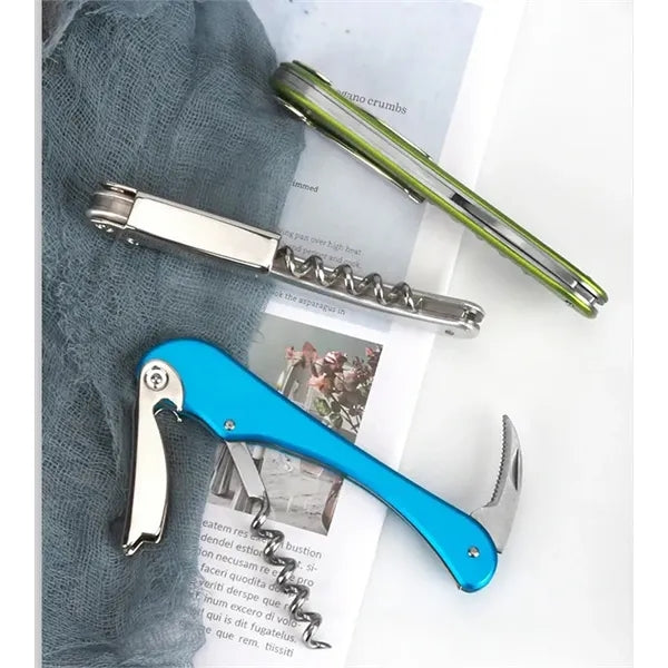 Stainless Steel Seahorse Corkscrew