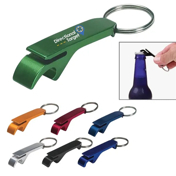 Aluminum Bottle Opener Key Tag