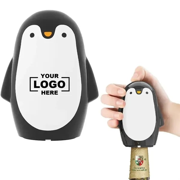 Penguin Shaped Magnetic Bottle Opener