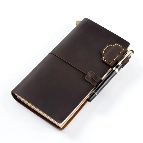 Magnetic Leather Bookmark