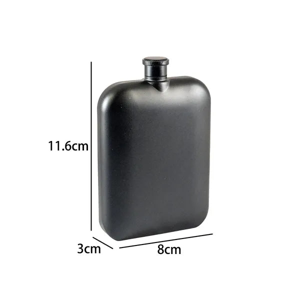 6 oz. Stainless Steel Hip Flask with Custom Logo