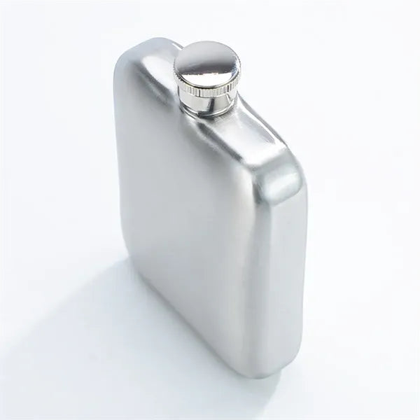 6 oz. Stainless Steel Hip Flask with Custom Logo