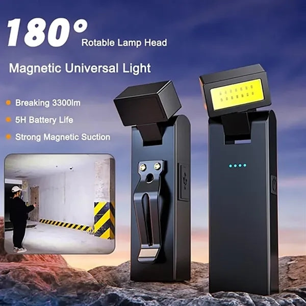 Mini Rechargeable Emergency Work Light With Magnet