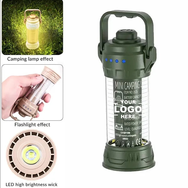 Rechargeable LED Camping Lantern With Multi Light Modes