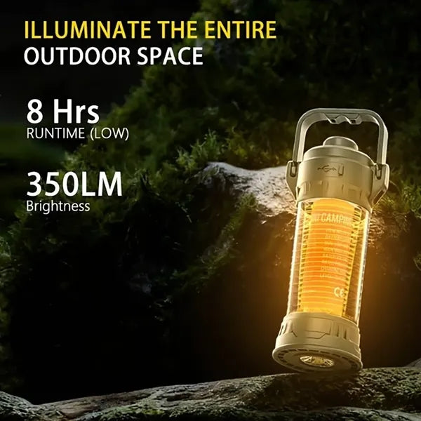 Rechargeable LED Camping Lantern With Multi Light Modes