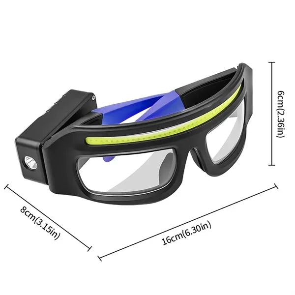 Multifunction LED Glasses Light With Gesture Control