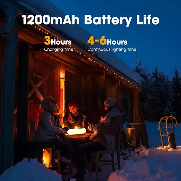 3-in-1 Wireless Charging Camping Lamp With RGB Light