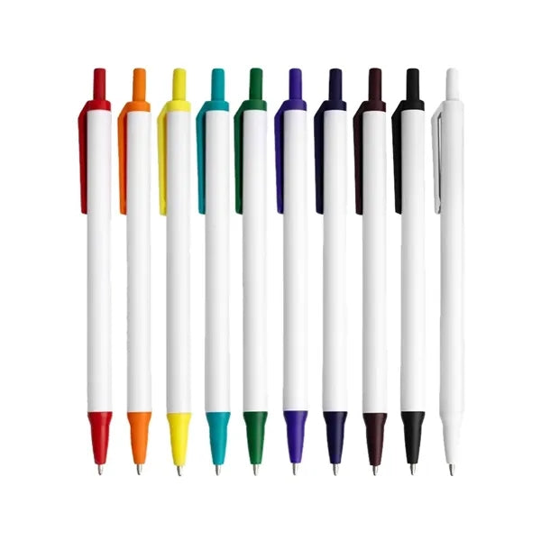 Union Printed - Alice Stick Click Pen with Clip