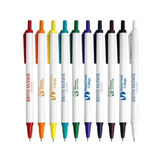 Union Printed - Alice Stick Click Pen with Clip