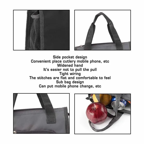 Heat preservation bag ice pack portable Oxford cloth lunch b