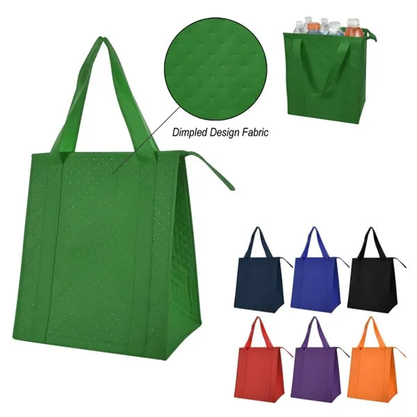 Dimples Non-Woven Cooler Tote Bag