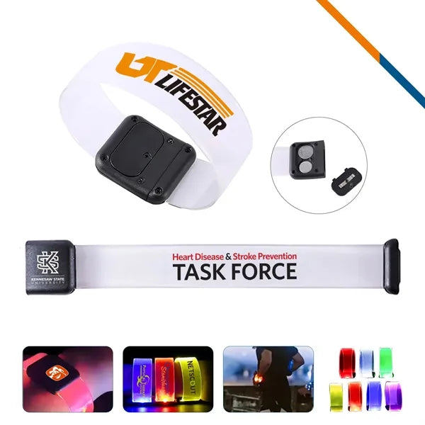 FlashLink Magnetic LED Light Up Bracelet