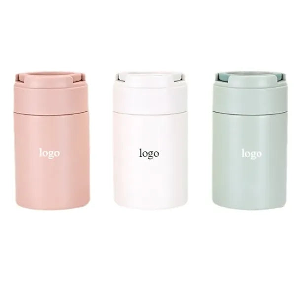 Thermos container with handle