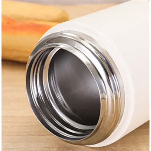 Thermos container with handle
