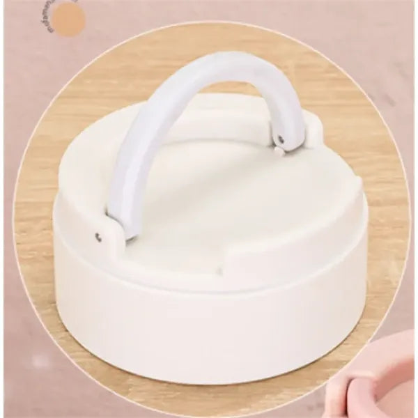 Thermos container with handle