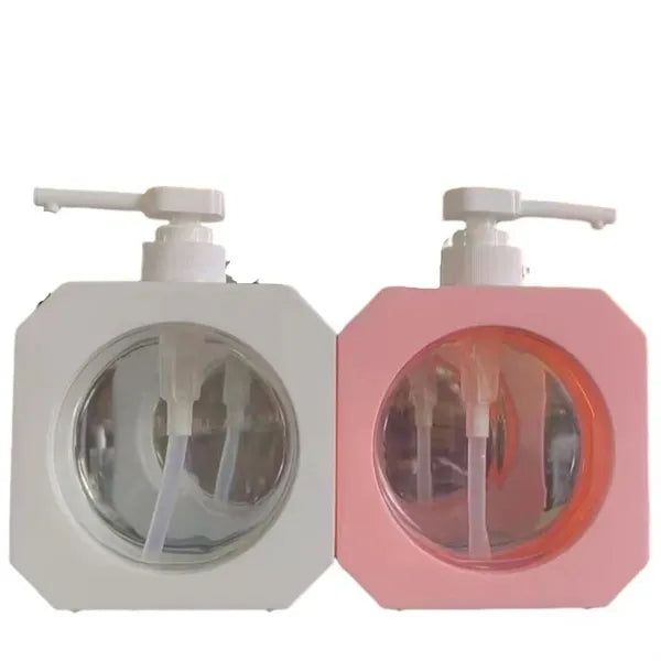 Modern 16.9OZ Square Liquid Soap Dispenser Bottle