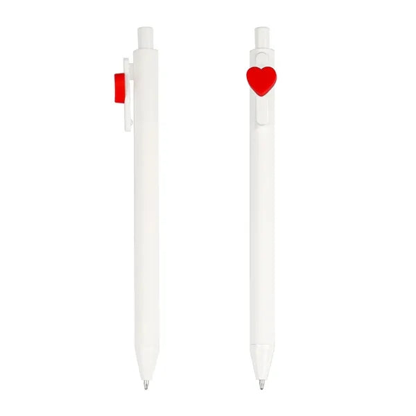 Click Pen With Red Heart Element