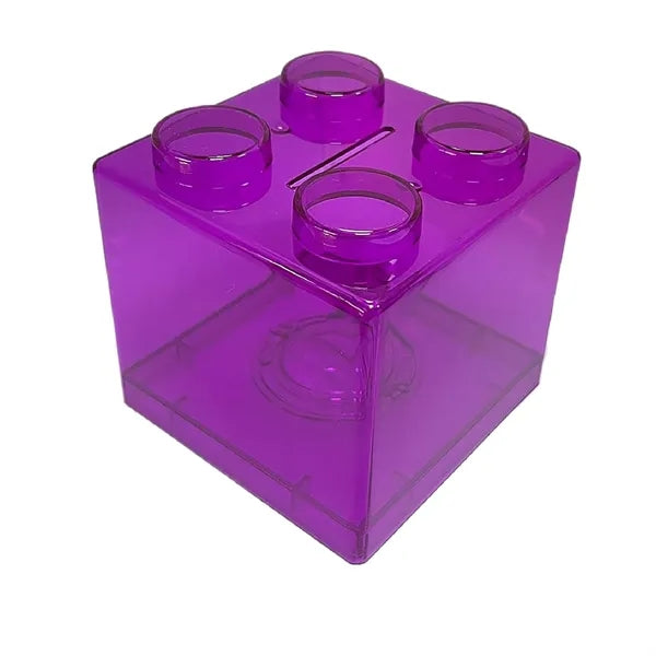 Colorful Coin Block Piggy Bank